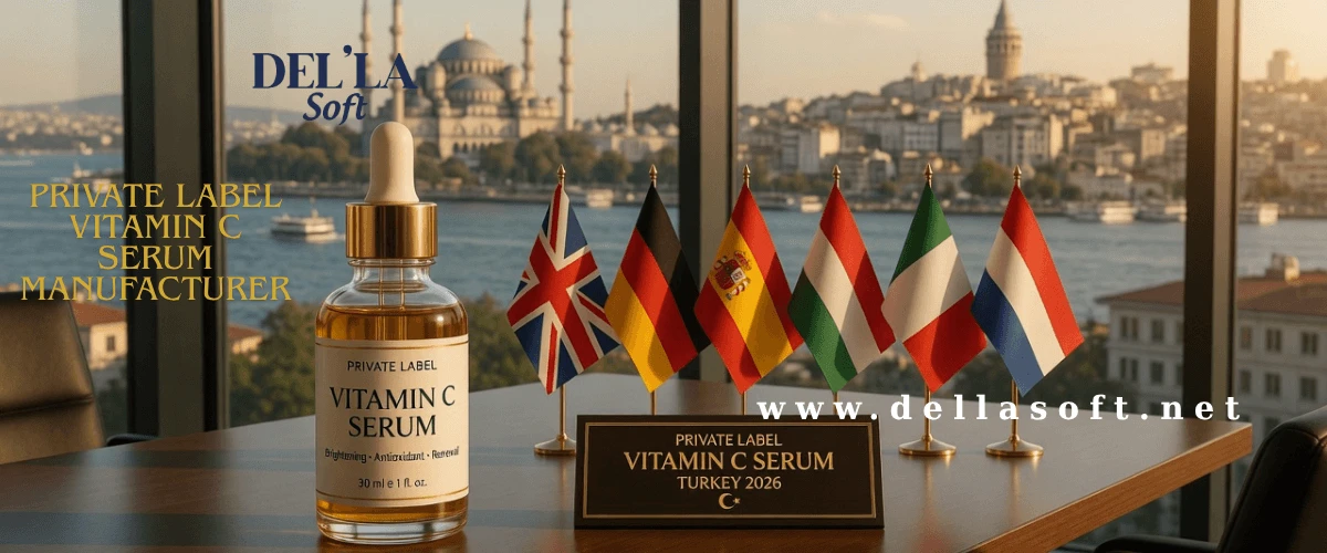 Private Label Vitamin C Serum Turkey 2026 – From €2.80 | MOQ 500