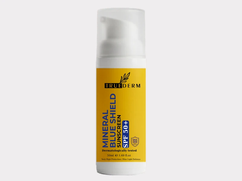 CREME SOLAIRE-Mineral Blue Shield SPF 50+ 50ml
