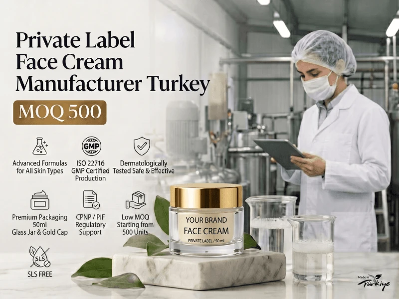 Private Label-Gesichtscreme Lohnhersteller