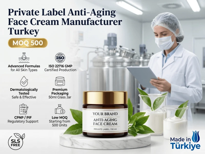 Private Label-Anti-Aging Creme Lohnhersteller