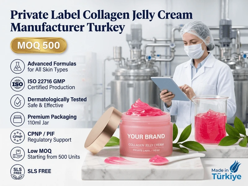 Private Label-Produttore di Crema Gel al Collagene