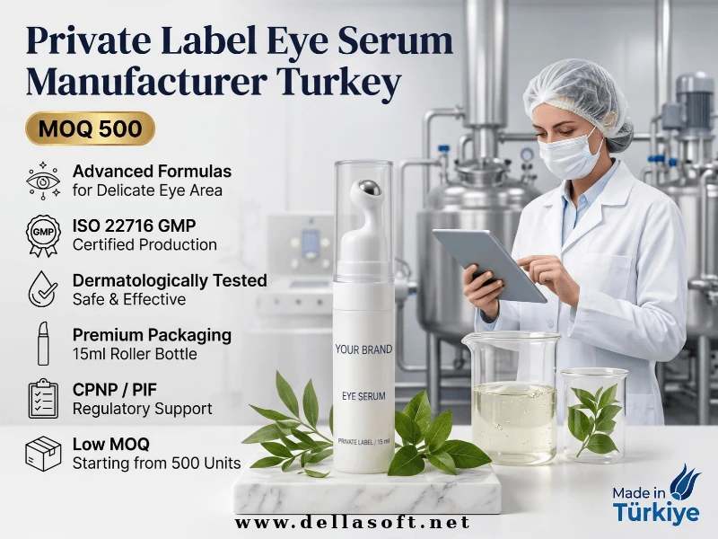Private Label-Produttore di Siero Contorno Occhi