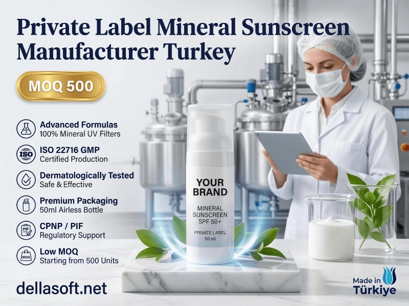 Private Label-Produttore di Crema Solare Minerale