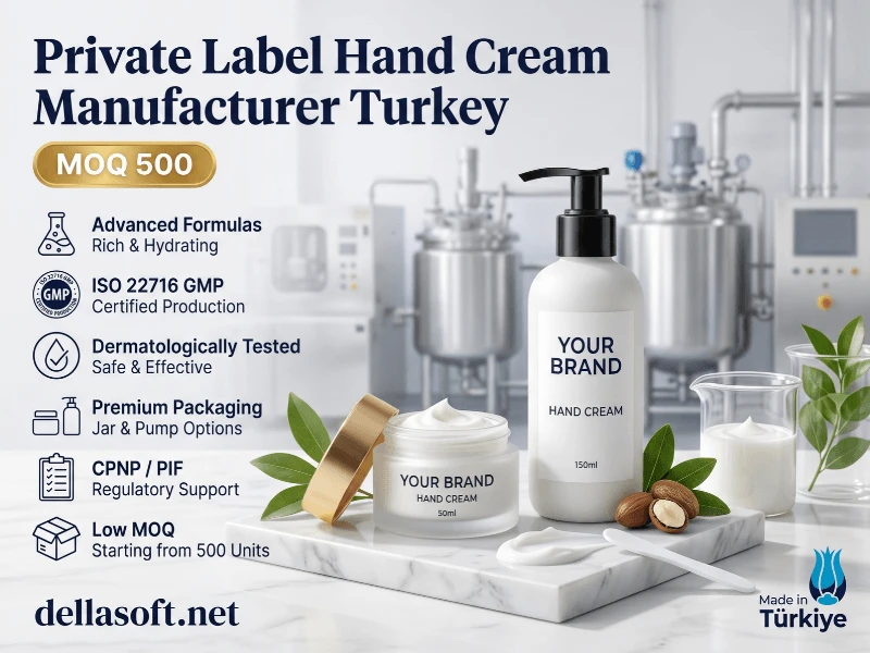 Private Label-Produttore di Crema Mani