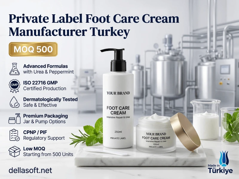 Private Label-Produttore di Crema Piedi