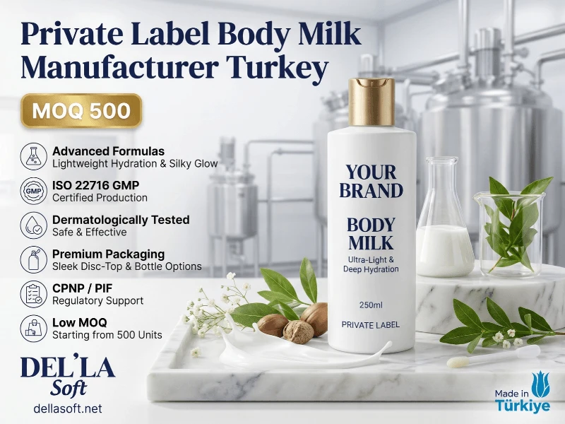 Private Label-Koerpermilch Lohnhersteller