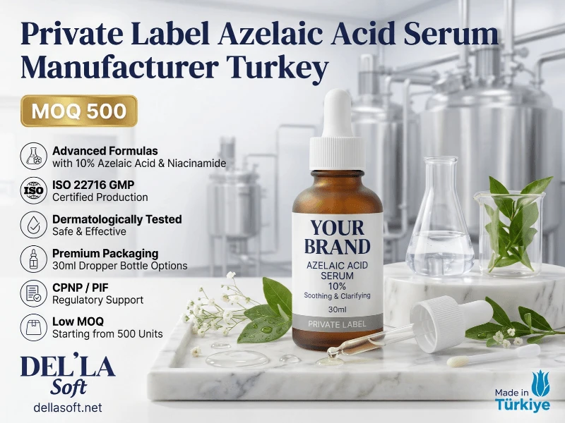 Private Label-Azelainsaeure Serum Lohnhersteller