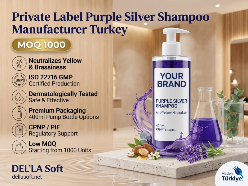 Private Label-Silbershampoo Lohnhersteller